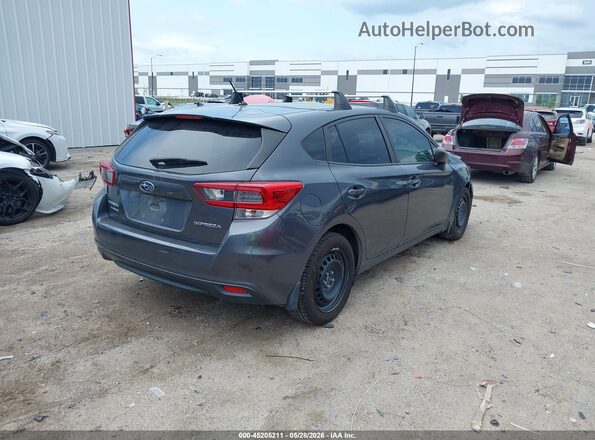 4S3GTAB68N3727728 2022 SUBARU IMPREZA Gray Trasero derecho