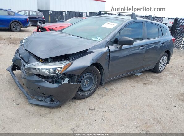 4S3GTAB68N3727728 2022 SUBARU IMPREZA Gray Vista tres cuartos delantera izquierda
