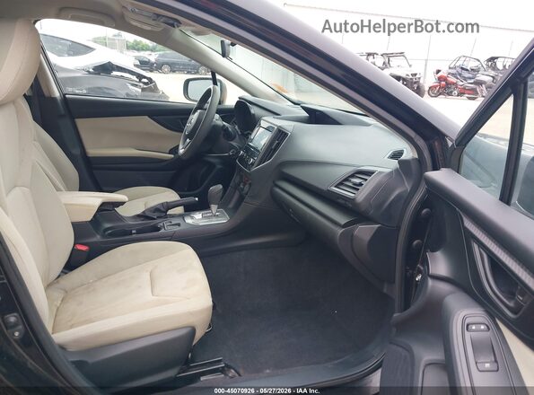 4S3GTAB69M3702366 2021 SUBARU IMPREZA Black Front interior view