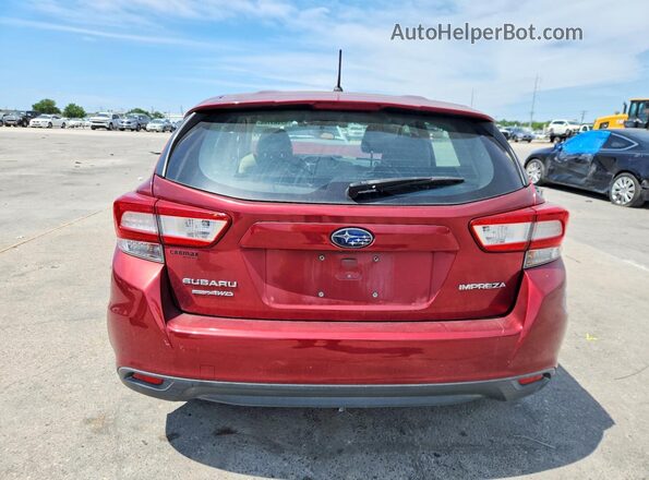 4S3GTAB6XK3700266 2019 SUBARU IMPREZA Red 