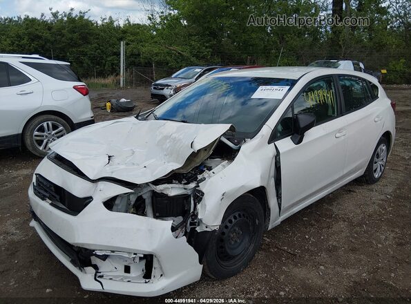 4S3GTAB6XP3718659 2023 SUBARU IMPREZA Белый Вид спереди