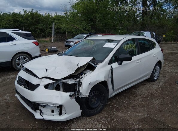 4S3GTAB6XP3718659 2023 SUBARU IMPREZA Белый Передняя левая четверть
