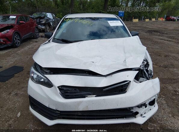 4S3GTAB6XP3718659 2023 SUBARU IMPREZA Белый Вид щитка приборов