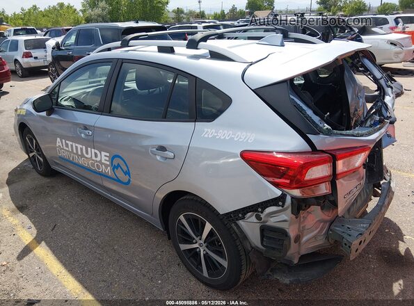 4S3GTAC65K3706619 2019 SUBARU IMPREZA Gray Задня ліва чверть