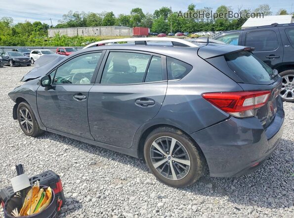 4S3GTAC65K3757912 2019 SUBARU IMPREZA Charcoal Задня ліва чверть