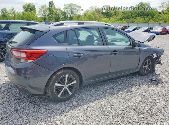4S3GTAC65K3757912 2019 SUBARU IMPREZA Charcoal Задня права чверть