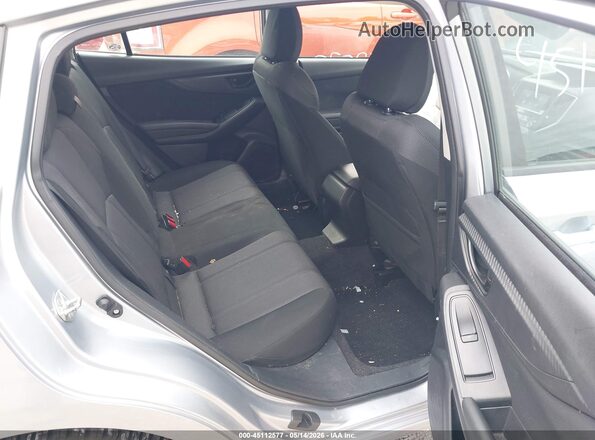 4S3GTAC69K3712276 2019 SUBARU IMPREZA Silver Widok naklejki z numerem VIN