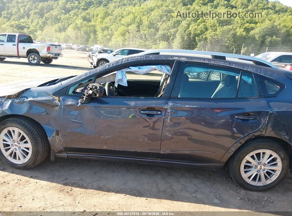 4S3GTAD61H3712070 2017 SUBARU IMPREZA Gray Widok z przodu