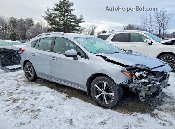 4S3GTAD61K3744590 2019 SUBARU IMPREZA Серебряный Передняя правая четверть
