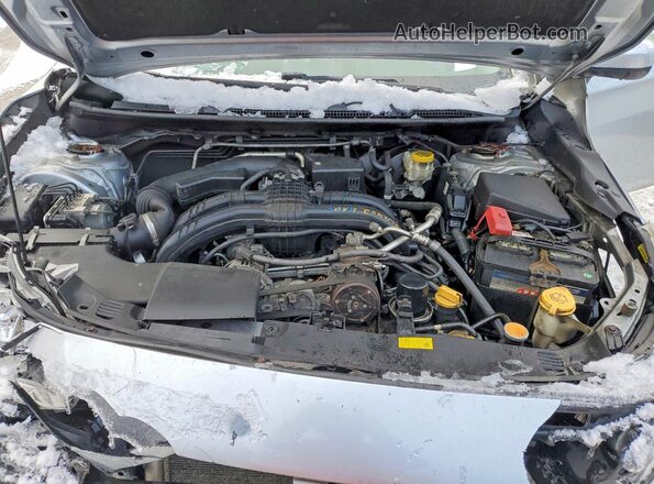 4S3GTAD61K3744590 2019 SUBARU IMPREZA Серебряный Вид задней части салона