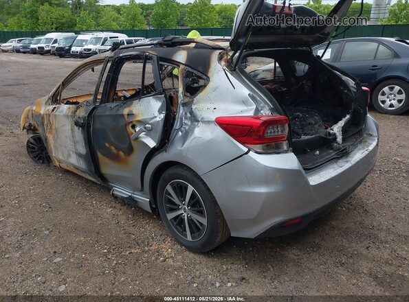 4S3GTAD61P3713590 2023 SUBARU IMPREZA Серый Задняя левая четверть