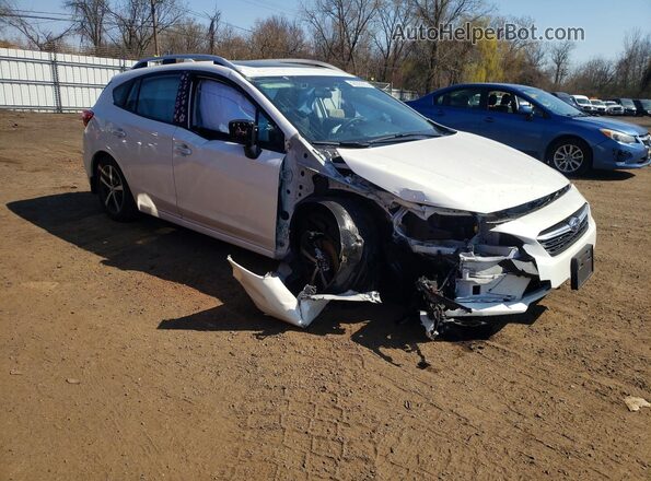 4S3GTAD61P3713637 2023 SUBARU IMPREZA White Передня права чверть