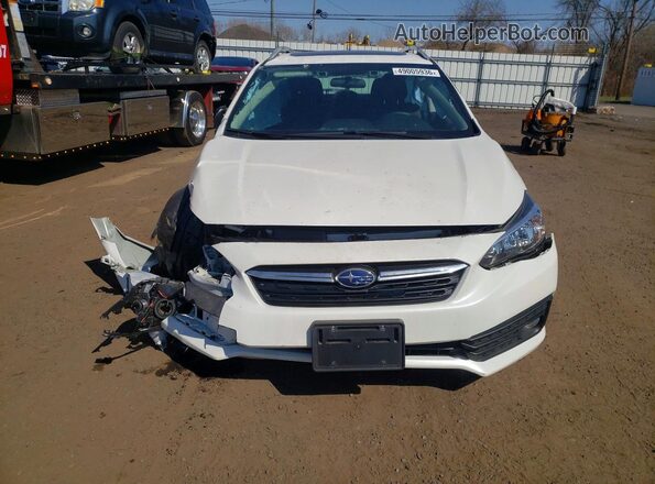 4S3GTAD61P3713637 2023 SUBARU IMPREZA White Вид спереду