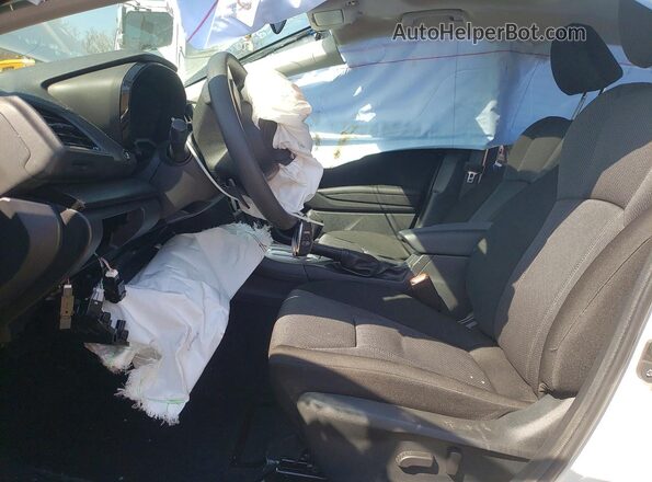 4S3GTAD61P3713637 2023 SUBARU IMPREZA White Вид салону спереду