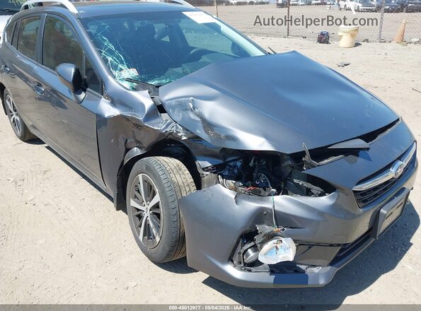 4S3GTAD62P3714800 2023 SUBARU IMPREZA Серый Вид спереди