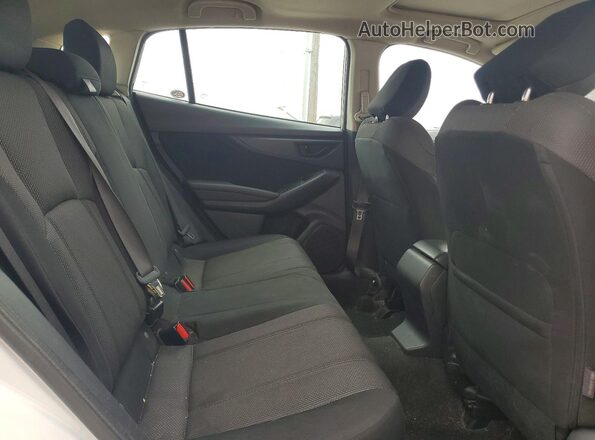 4S3GTAD63N3722708 2022 SUBARU IMPREZA White უკანა სავარძლების ხედი