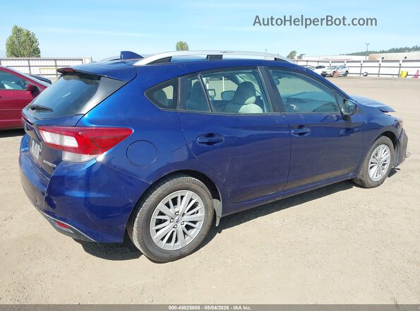 4S3GTAD64J3723408 2018 SUBARU IMPREZA Blue Rear right