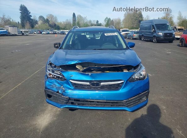 4S3GTAD64M3700361 2021 SUBARU IMPREZA Blue 