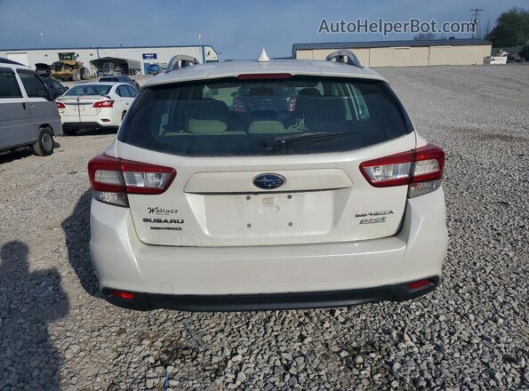4S3GTAD66H3715949 2017 SUBARU IMPREZA White Вид ззаду