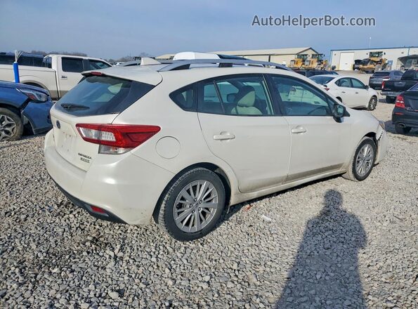4S3GTAD66H3715949 2017 SUBARU IMPREZA White Задня права чверть