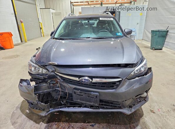 4S3GTAD67M3705439 2021 SUBARU IMPREZA Gray 