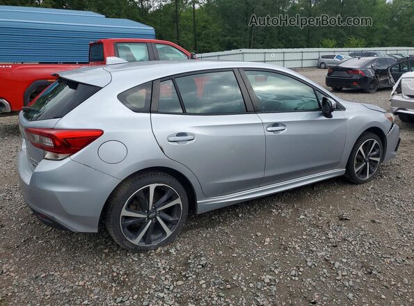4S3GTAJ61L1725166 2020 SUBARU IMPREZA Silver 