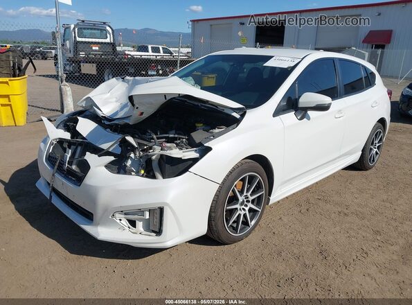 4S3GTAJ6XK1724161 2019 SUBARU IMPREZA White Front left