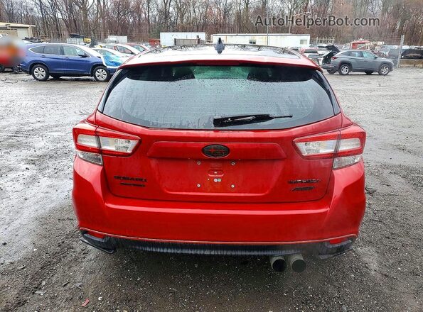 4S3GTAL66H3702541 2017 SUBARU IMPREZA Red 