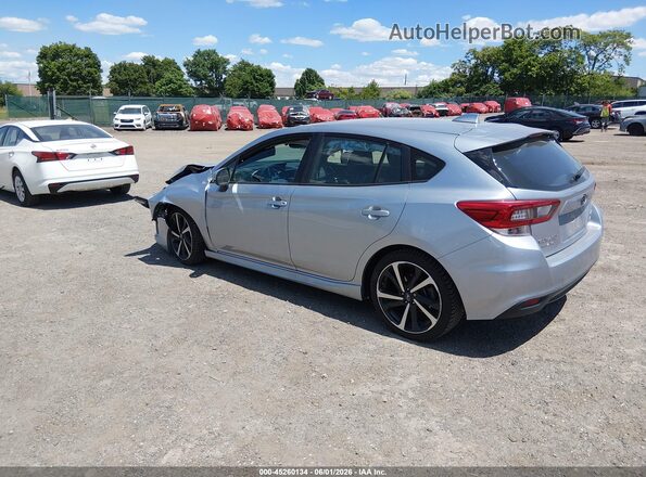 4S3GTAM60N3703677 2022 SUBARU IMPREZA Silver 
