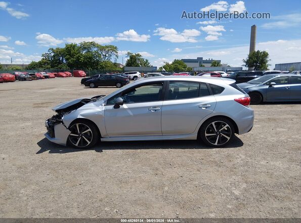 4S3GTAM60N3703677 2022 SUBARU IMPREZA Silver 