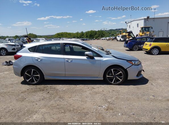 4S3GTAM60N3703677 2022 SUBARU IMPREZA Silver 