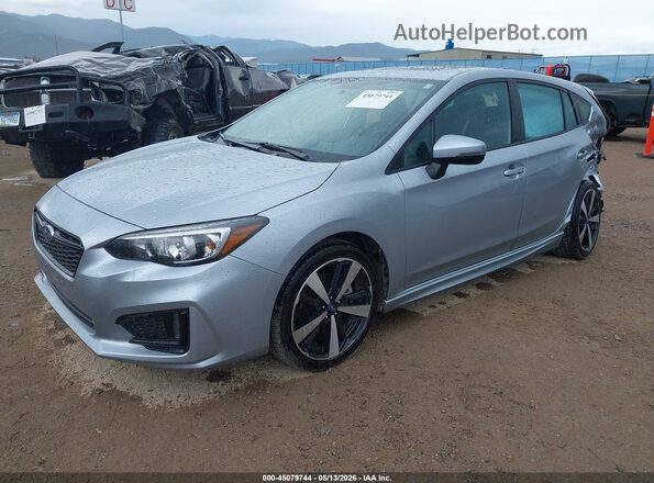 4S3GTAM64K3715469 2019 SUBARU IMPREZA Silver Front left