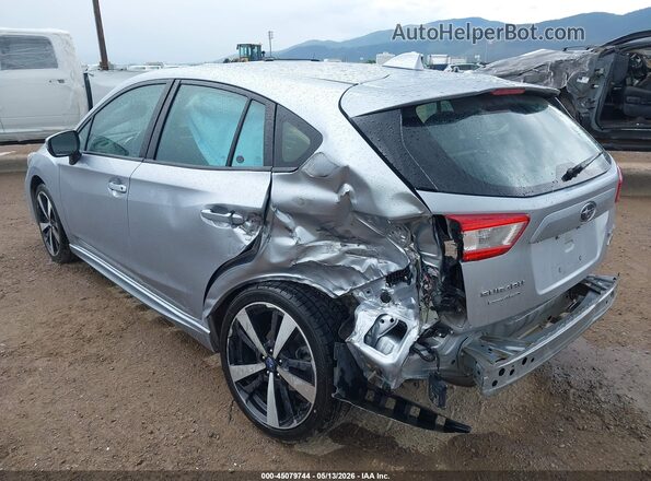 4S3GTAM64K3715469 2019 SUBARU IMPREZA Silver Rear left