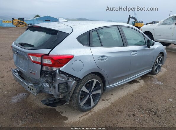 4S3GTAM64K3715469 2019 SUBARU IMPREZA Silver Rear right