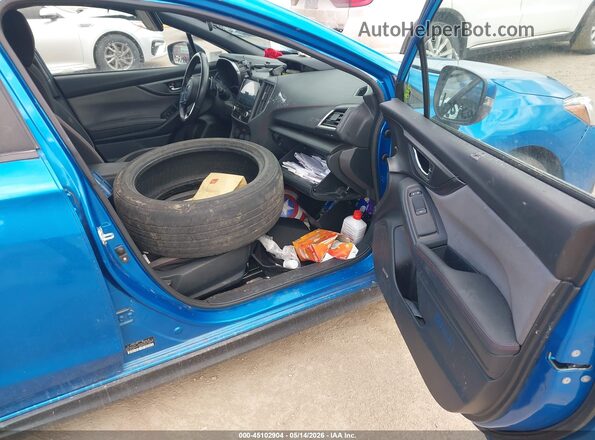 4S3GTAM64P3718833 2023 SUBARU IMPREZA Blue წინა სალონის ხედი