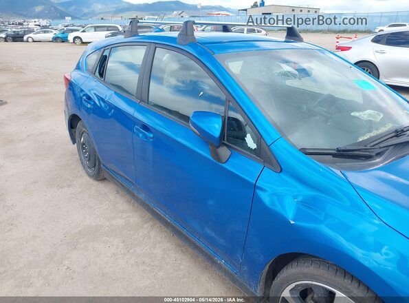 4S3GTAM64P3718833 2023 SUBARU IMPREZA Blue წინა ხედი