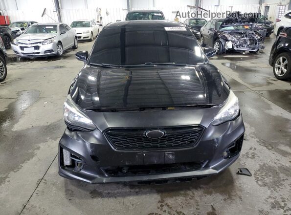 4S3GTAM67J3711950 2018 SUBARU IMPREZA Black Դիմացի տեսք