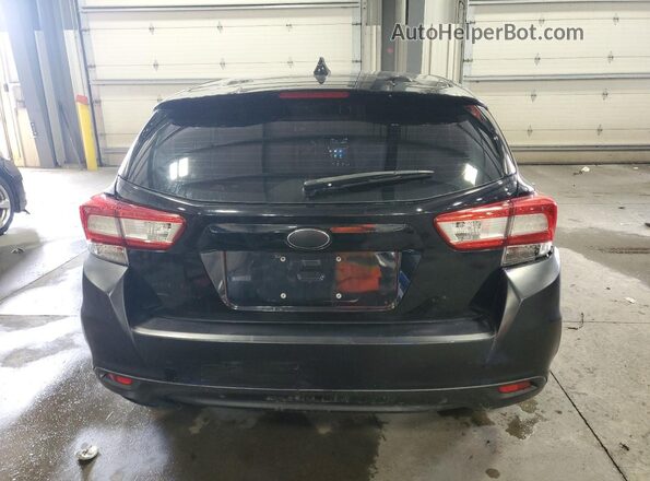 4S3GTAM67J3711950 2018 SUBARU IMPREZA Black Հետևի տեսք