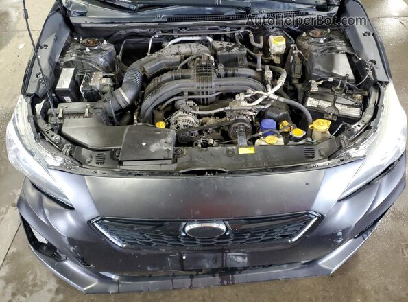 4S3GTAM67J3711950 2018 SUBARU IMPREZA Black Շարժիչի բաժամունքի տեսք