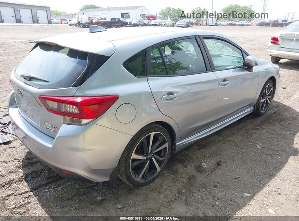4S3GTAM67L3733966 2020 SUBARU IMPREZA Silver Rear right