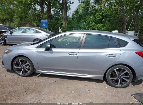 4S3GTAM67L3733966 2020 SUBARU IMPREZA Silver 360 interior view