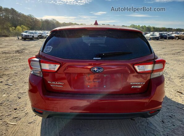 4S3GTAM68H3733840 2017 SUBARU IMPREZA Red 