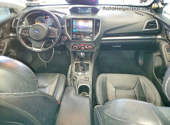 4S3GTAT69H3745142 2017 SUBARU IMPREZA Черный Вид панели приборов