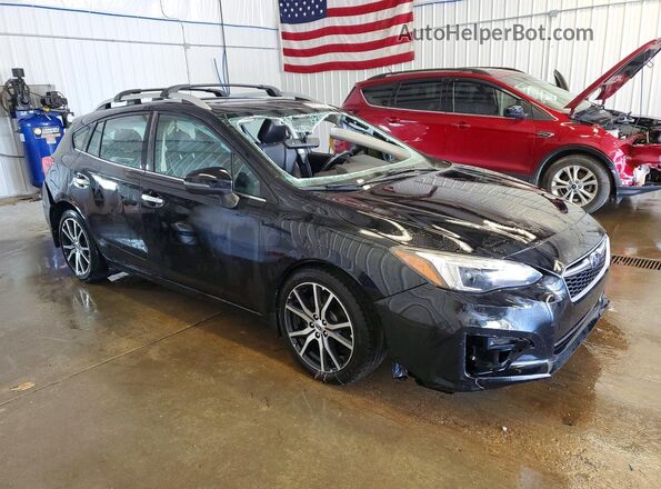 4S3GTAT69H3745142 2017 SUBARU IMPREZA Черный Передняя правая четверть