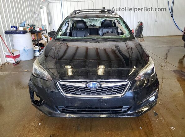 4S3GTAT69H3745142 2017 SUBARU IMPREZA Черный Вид спереди