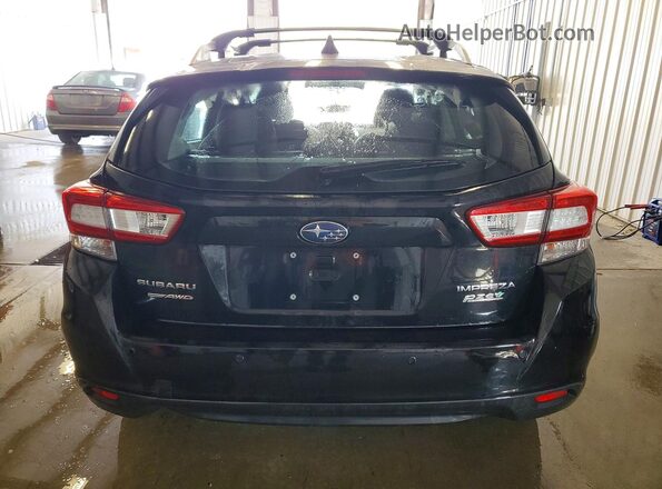 4S3GTAT69H3745142 2017 SUBARU IMPREZA Черный Вид сзади