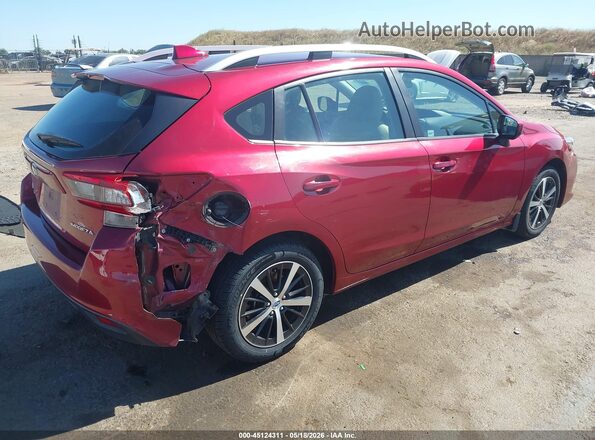 4S3GTAV65L3704643 2020 SUBARU IMPREZA Burgundy Rear right