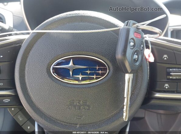 4S3GTAV65L3704643 2020 SUBARU IMPREZA Burgundy Dashboard view