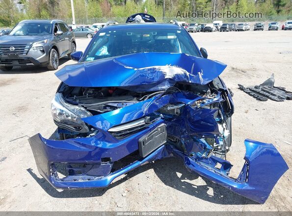 4S3GTAV65N3723664 2022 SUBARU IMPREZA Blue Widok z przodu