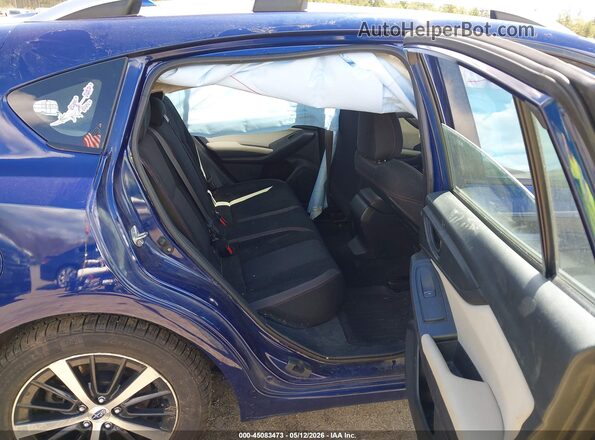 4S3GTAV65N3723664 2022 SUBARU IMPREZA Blue Widok naklejki z numerem VIN